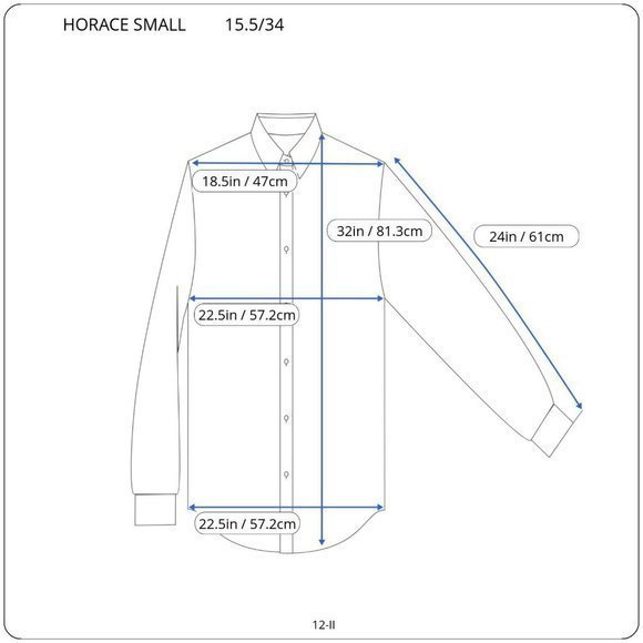 Horace Small‎ Police Deputy Uniform Shirt Blue 520NP Long Sleeve 15.5 34 - Picture 3 of 12